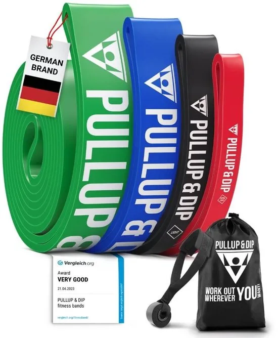 PULLUP & DIP Weerstandsbanden Set 4-delig